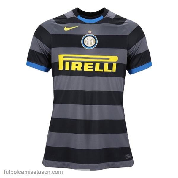 Camiseta Inter De Milán 3ª Mujer 2020/21 Gris